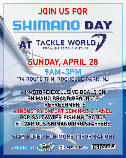 Shimano Day at Tackle World - Shimano Rod & Reel Tour