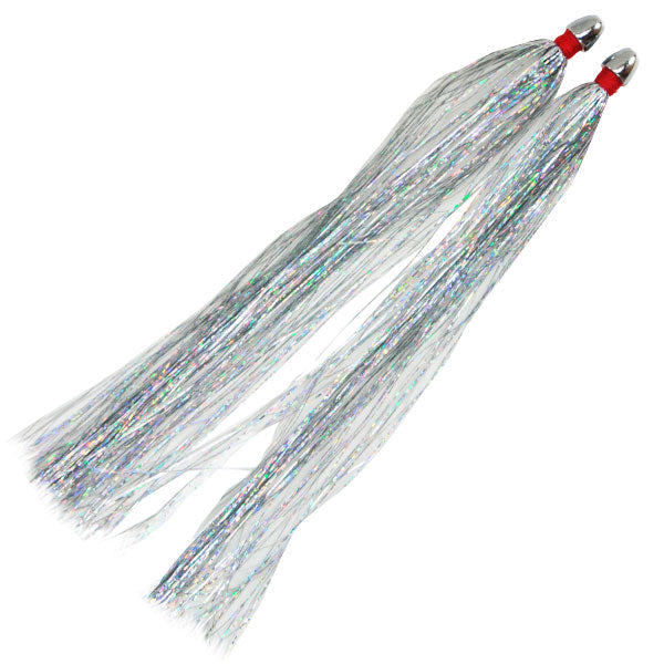 Boone Pearl Duster Lures-Lures-Boone-Silver Mylar-Tackle World