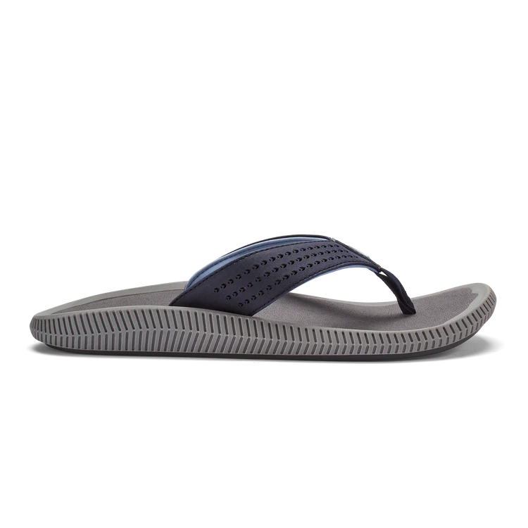 Olukai Ulele Beach Sandals-Apparel-Olukai-Blue Depth Charcoal-9-Tackle World