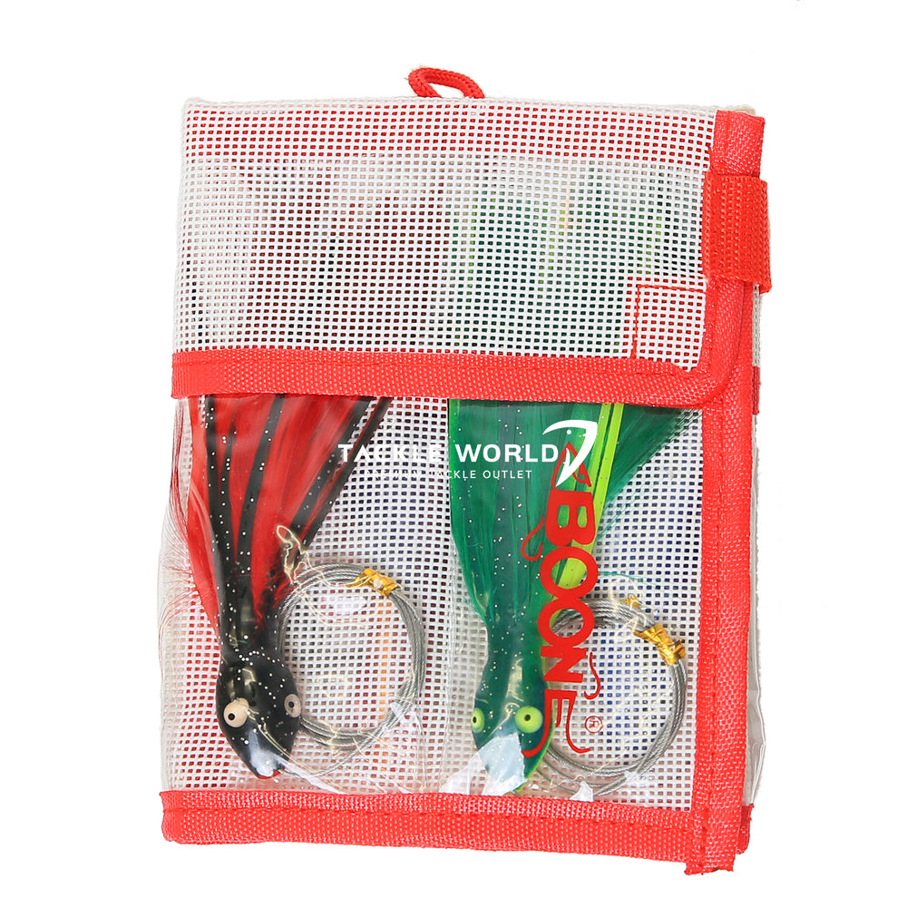 Boone Assorted 6pk Dolphin Rig Kit-Lures-Boone-Tackle World
