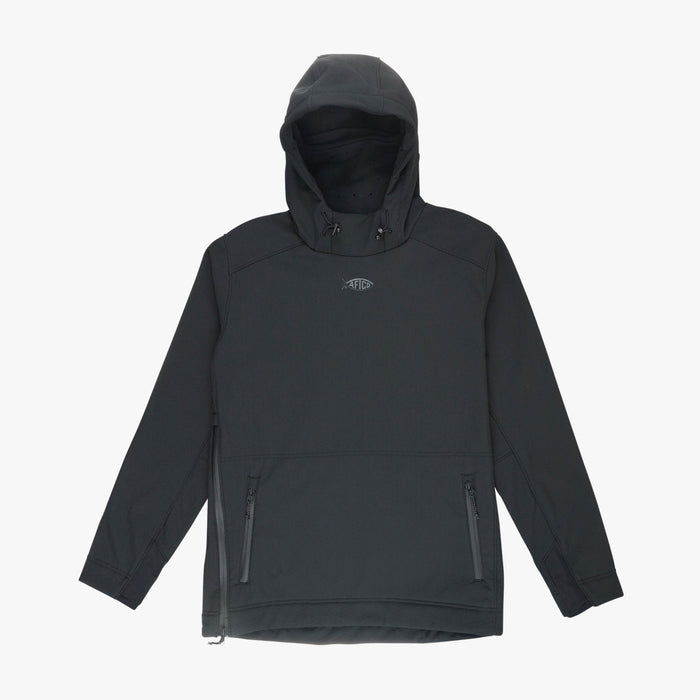 Aftco Reaper Windproof Pullover Jackets-Apparel-Aftco-Black-M-Tackle World