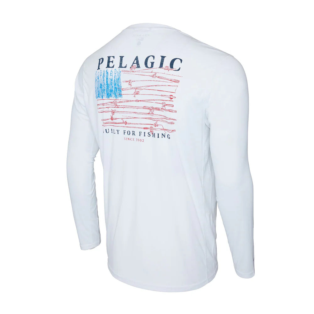 Pelagic Vaportek Fishing Shirts-Apparel-Pelagic-White-L-Tackle World