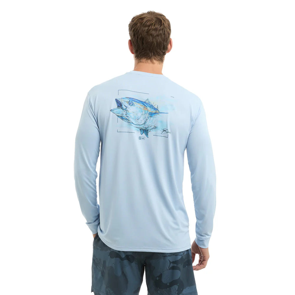 Pelagic Aquatek Goione Tuna Shirts-Apparel-Pelagic-Tackle World