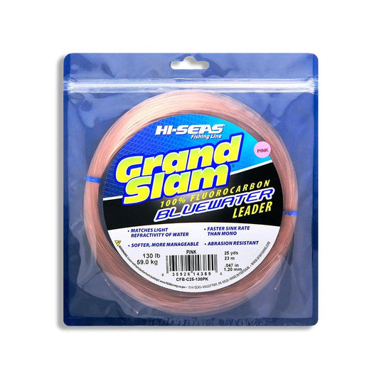 American Fishing Wire Grand Slam Bluewater Leaders-Line & Leader-American Fishing Wire-25yd-130lb-Pink-Tackle World