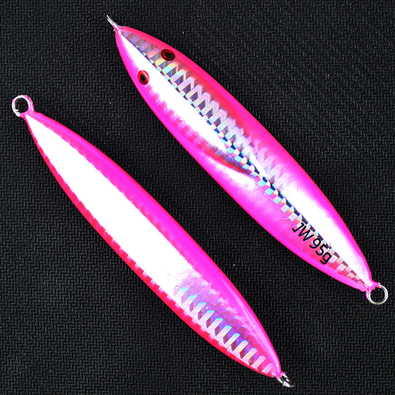Jigging World Waterbug Mirco Jigs (No Hooks) *Final Sale*-Lures-Jigging World-Pink/Silver-75g / 2.6oz-Tackle World