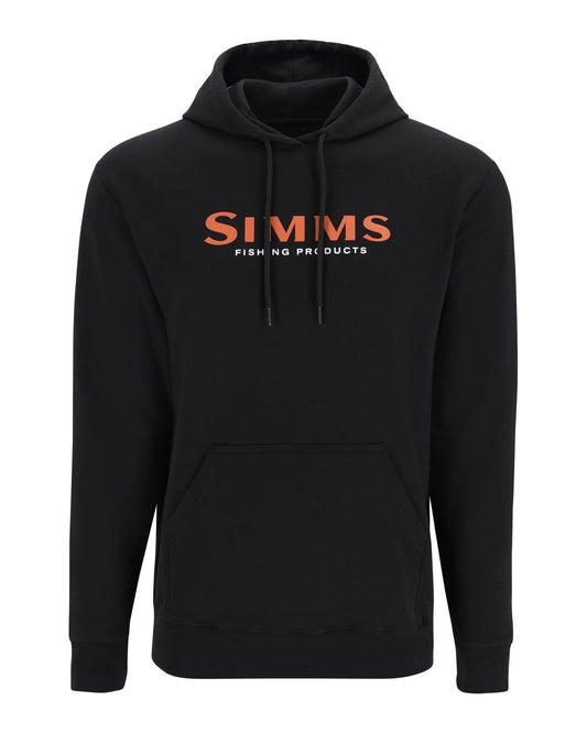 Simms Logo Hoody-Apparel-Simms-Black-M-Tackle World