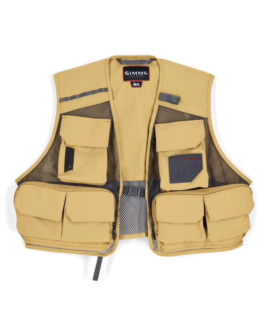 Simms Tributary Fishing Vests-Apparel-Simms-Bistre-M/L-Tackle World