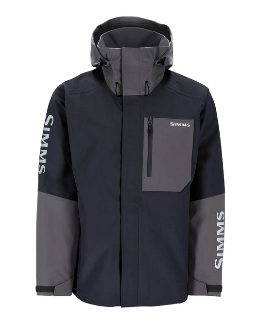 Simms Challenger Fishing Jacket-Apparel-Simms-Jet Black-M-Tackle World