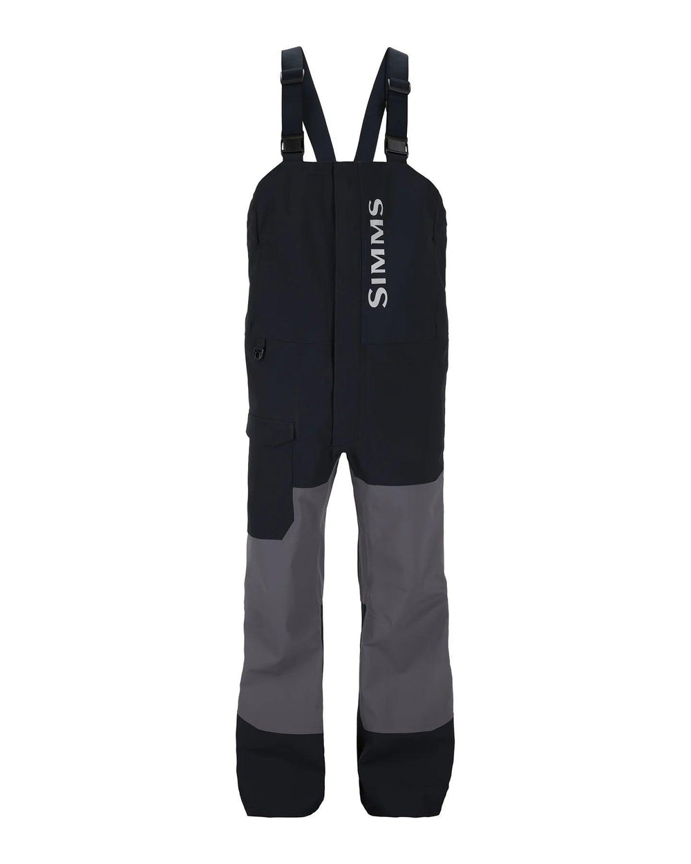 Simms Challenger Fishing Bibs-Apparel-Simms-Jet Black-M-Tackle World