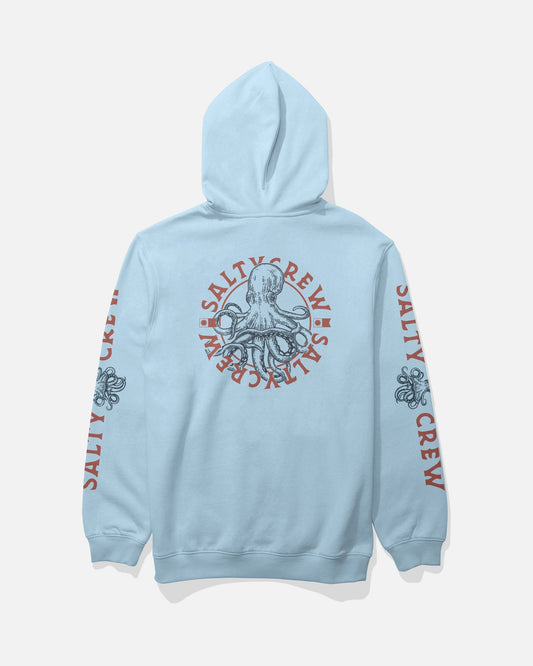 Salty Crew Tentacles Fleece Hoodies-Apparel-Salty Crew-Clear Sky-M-Tackle World