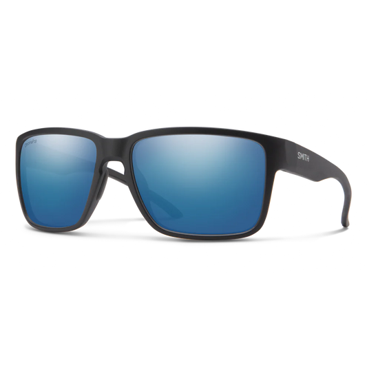Smith Emerge Polarized Sunglasses-Sunglasses-Smith-Matte Black Frame w/ Blue Mirror-Tackle World