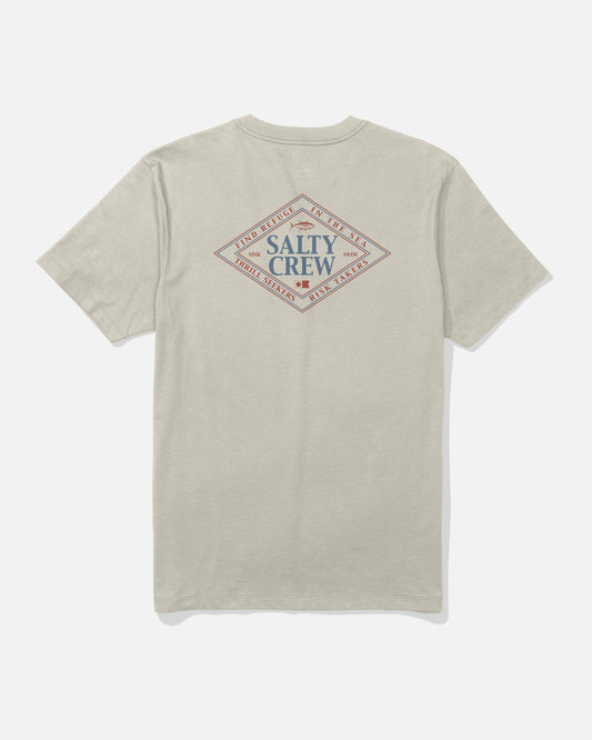Salty Crew Iconic Crew Tees-Apparel-Salty Crew-Bone-M-Tackle World
