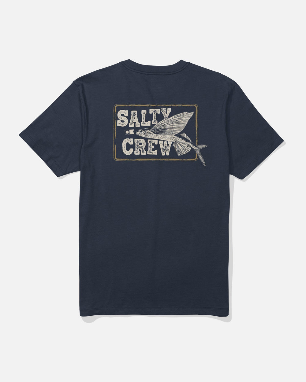 Salty Crew Flyer Crew Tees-Apparel-Salty Crew-Navy-M-Tackle World