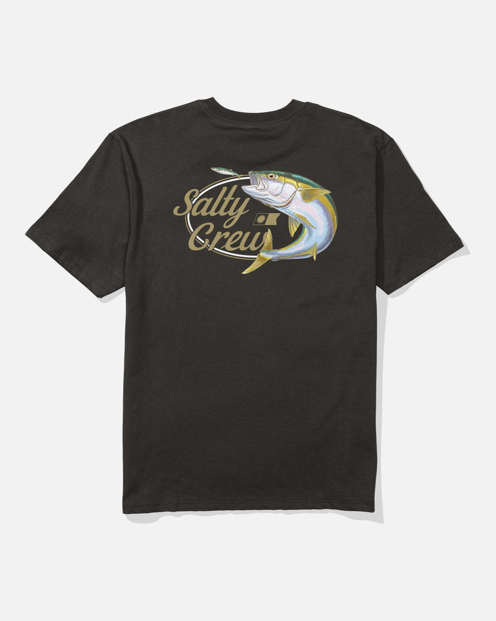 Salty Crew Yellowtail Classic Tees-Apparel-Salty Crew-Black-M-Tackle World