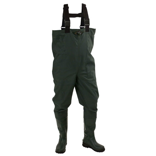 Frogg Toggs Men's Cascades 2-Ply Bootfoot Poly/Rubber Cleated Chest Waders-Apparel-Frogg Toggs-Tackle World