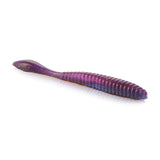 Berkley Lab Series Flat Worm Soft Plastics-Lures-Berkley-Length 3.6" - Pack Size 10pk-Ember Jelly Fusion-Tackle World