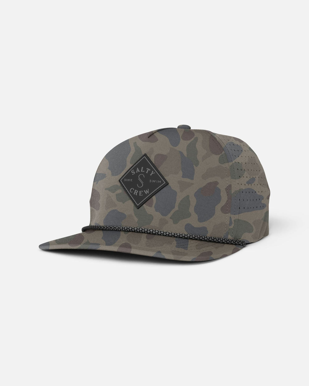 Salty Crew Long Range Snapback Hats-Apparel-Salty Crew-Sand Camo-O/S-Tackle World