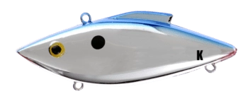 Bill Lewis Knock-N-Trap Lipless Crankbaits-Lures-Bill Lewis-Weight: 1/2oz-Chrome Blue Back-Tackle World