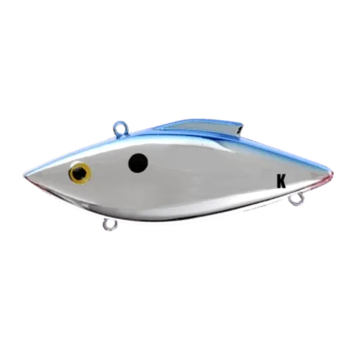 Bill Lewis Knock-N-Trap Lipless Crankbaits-Lures-Bill Lewis-Weight: 1/2oz-Chrome Blue Back-Tackle World