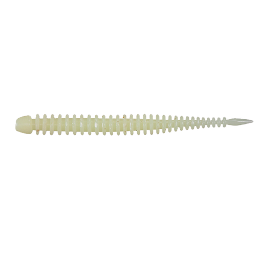 Daiwa Beam Worm VC Custom Mid Softbaits-Lures-Daiwa-Glow White-3" 10pk-Tackle World