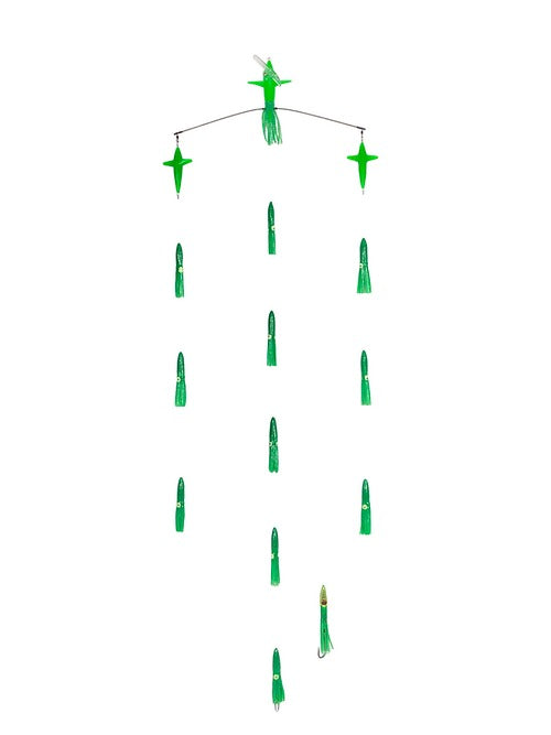 Sterling Tackle 22" Dial Tracker Bar - 6" Bulb Squids-Lures-Sterling Tackle-Green-Tackle World