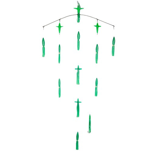 Sterling Tackle 36" Dial Tracker Bar - 6" Bulb Squids-Lures-Sterling Tackle-Green-Tackle World