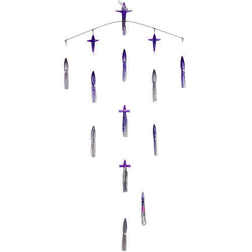 Sterling Tackle 36" Dial Tracker Bar - 6" Bulb Squids-Lures-Sterling Tackle-Purple/Black-Tackle World
