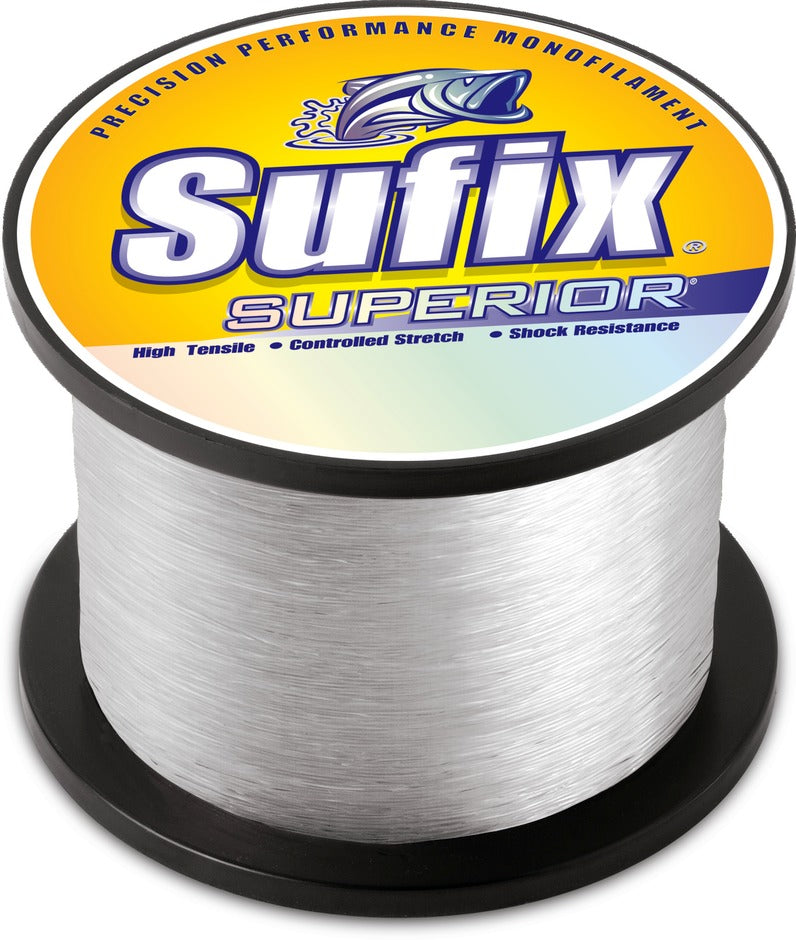 250 lb mono fishing line Sufix Superior Leader 400lb Line