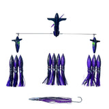 Chatterlures 24" Wingman Side Tracker With 9" Floating Shell Squid Rig