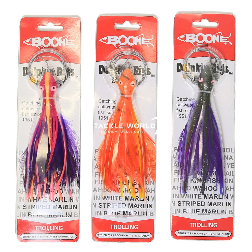 Boone Assorted 6pk Dolphin / Sea Minnow Kit-Lures-Boone-Tackle World