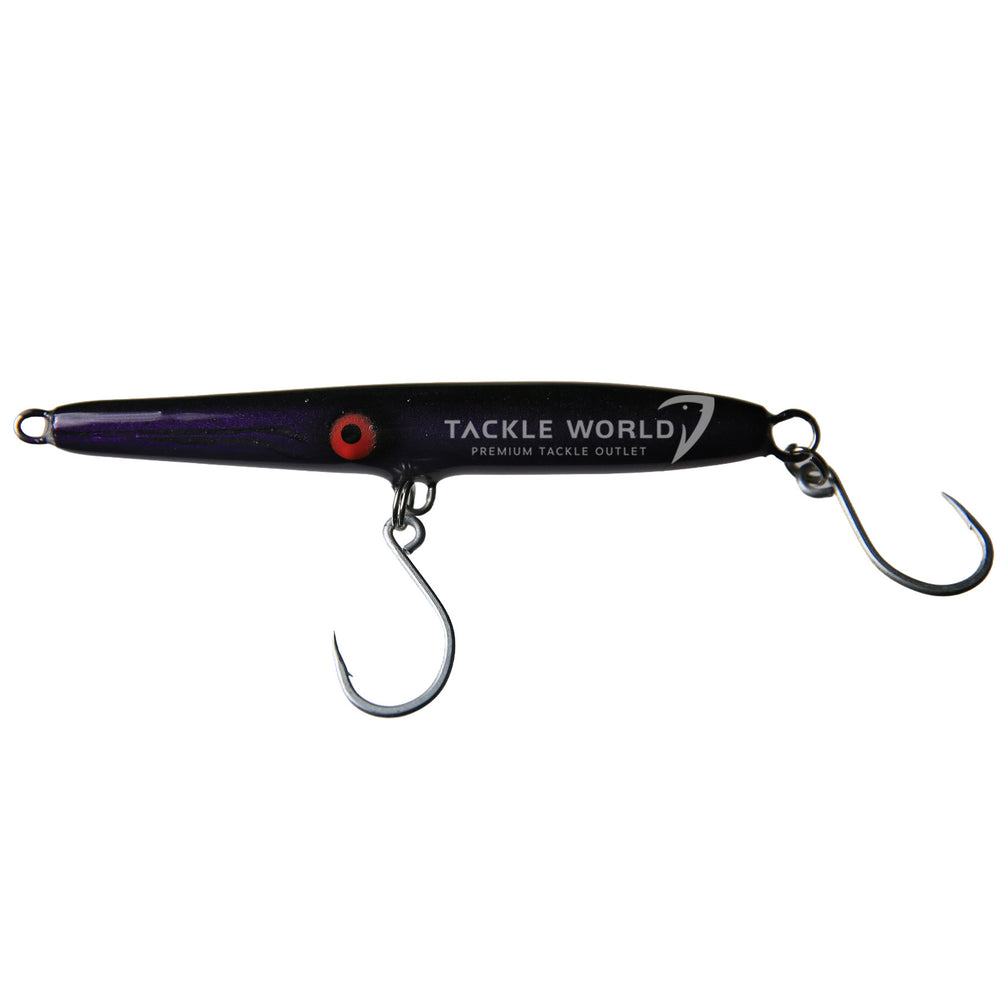 Alan's Custom Lures Needle Fish 2oz Sinking Plugs-Lures-Alan's Custom Lures-Red Eye Blurple-Tackle World