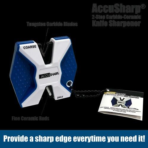 AccuSharp 342C 2-Step Carbide-Ceramic Knife Sharpener-Tools-AccuSharp-Tackle World