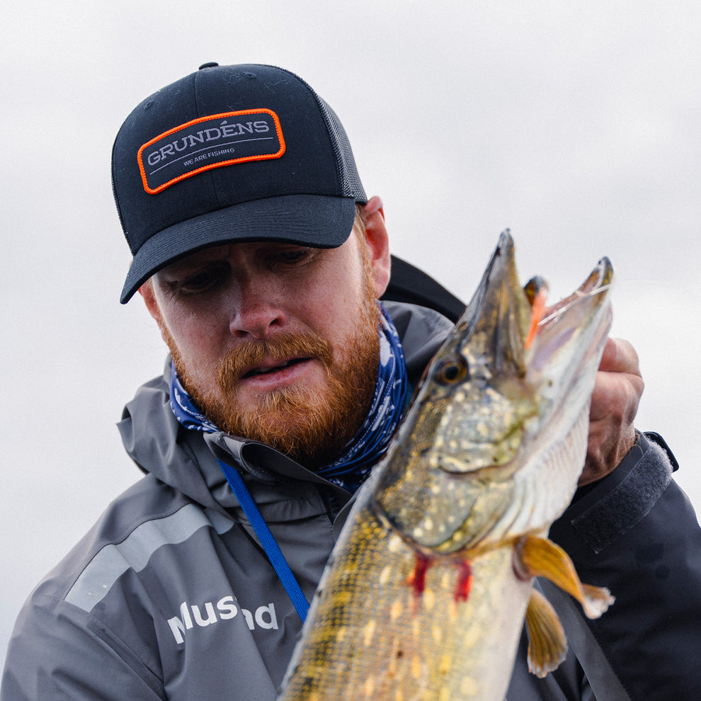 Grundens We Are Fishing Trucker Hat-Apparel-Grundens-Tackle World