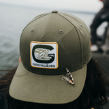 Grundens G Bass Trucker Hat-Apparel-Grundens-Tackle World