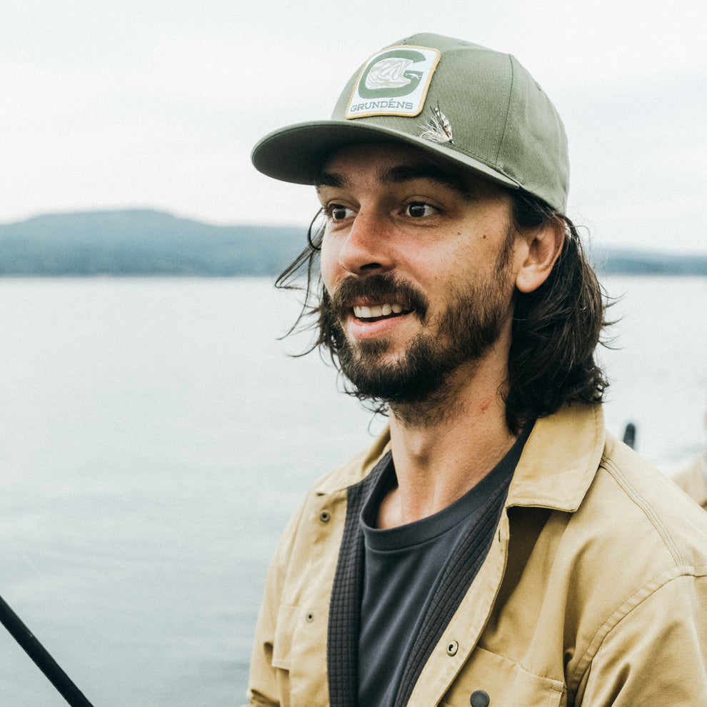 Grundens G Bass Trucker Hat-Apparel-Grundens-Tackle World