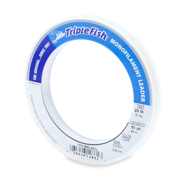American Fishing Wire Triple Fish Monofilament Leader-Line & Leader-American Fishing Wire-Tackle World