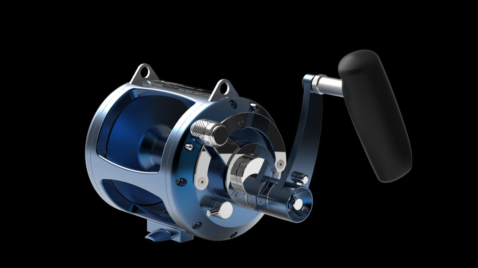 Avet EXW 50/2 2-Speed Lever Drag Reels Blue