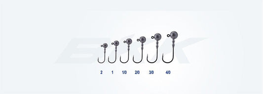 BKK Silent Chaser 2X Round Jigheads-Lures-BKK-Tackle World