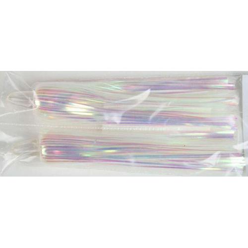 Blue Water Candy Feather Weight Teasers-Lures-Blue Water Candy-Pearl-Tackle World