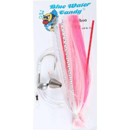 Blue Water Candy Skirted Ballyhoo Rigs-Terminal Tackle-Blue Water Candy-Pink/White-Hook Size: 7/0 - 100lb Monofilament-Tackle World