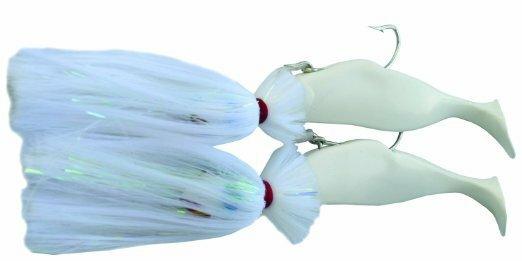 bluewater candy fishing lures Blue Water Candy Tandem Parachute Rig 12oz x 8oz Chartreuse