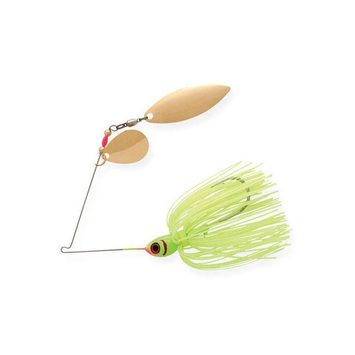 Booyah Tandem Blade Spinnerbaits-Lures-Booyah-Chartreuse-1/2oz-Tackle World