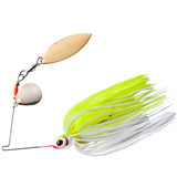 Booyah Tandem Blade Spinnerbaits-Lures-Booyah-White Chartreuse-1/2oz-Tackle World