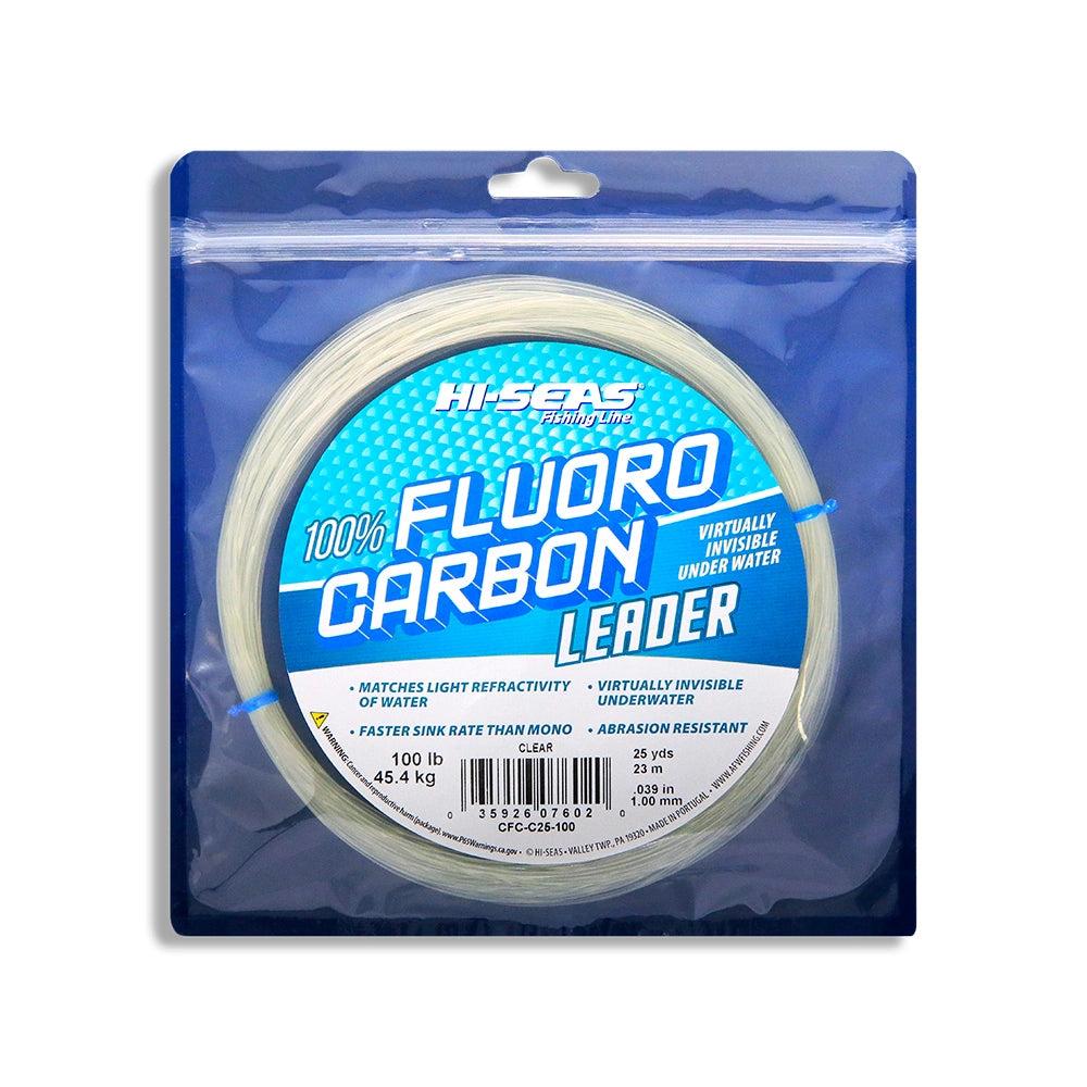 American Fishing Wire 100% Fluorocarbon Leader-Line & Leader-American Fishing Wire-25yd-100lb-Tackle World