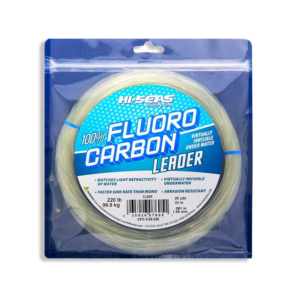 American Fishing Wire 100% Fluorocarbon Leader-Line & Leader-American Fishing Wire-25yd-220lb-Tackle World