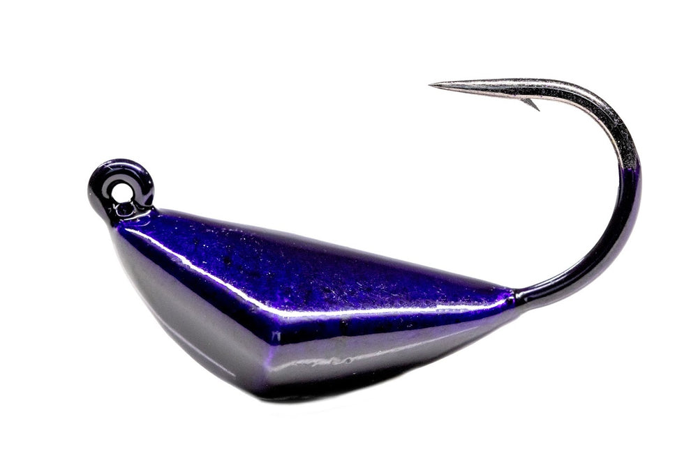 Bottom Sweeper Jigs-Lures-Bottom Sweeper Jigs-1/4oz 1/0 Hook (2 pack)-Candy Purple-Tackle World