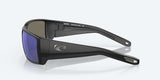 Costa Blackfin Pro Matte Black Frame with Blue Mirror Lens 580G Polarized Sunglasses-Sunglasses-Costa-Tackle World