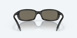 Costa Brine Matte Black Frame With Mirror Blue Lens 580G Polarized Sunglasses-Sunglasses-Costa-Tackle World
