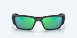 Costa Corbina Pro Matte Black Frame with Green Mirror Lens 580G Polarized Sunglasses-Sunglasses-Costa-Tackle World