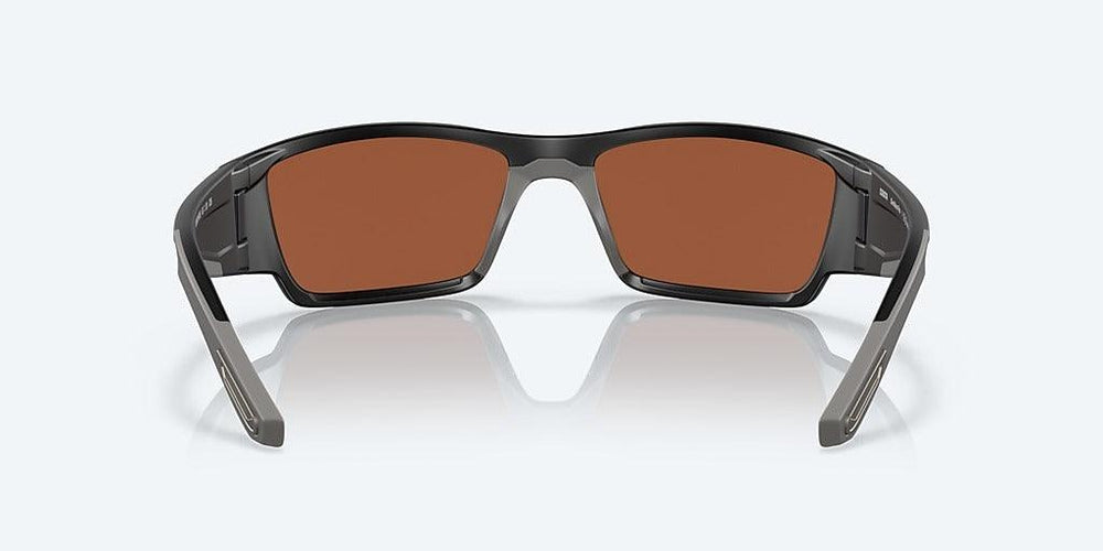 Costa Corbina Pro Matte Black Frame with Green Mirror Lens 580G Polarized Sunglasses-Sunglasses-Costa-Tackle World